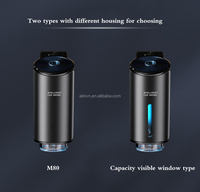 Purificateur d'air ultrasonique portable sans eau pour verre, avec lumière LED, rechargeable par USB, à fixer sur grille d'aération, pour huiles essentielles, maison et bureau, vente en gros