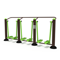 Tapis de marche à Double Air pour adultes, équipement d'entraînement physique, pour parc d'extérieur, Fitness