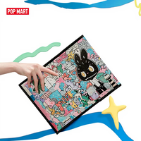 Auténtica Bolsa para Computadora de la Serie Pop Mart the Monsters 10th Anniversary, Bolsa para Tablet Popmart.