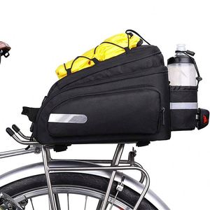 Bicicleta 12L Carrier Rack Trunk Bags Basket Asiento trasero Estante Bolsa Ciclismo Equipaje Trasero Bike Travel Bag - Product Image 1