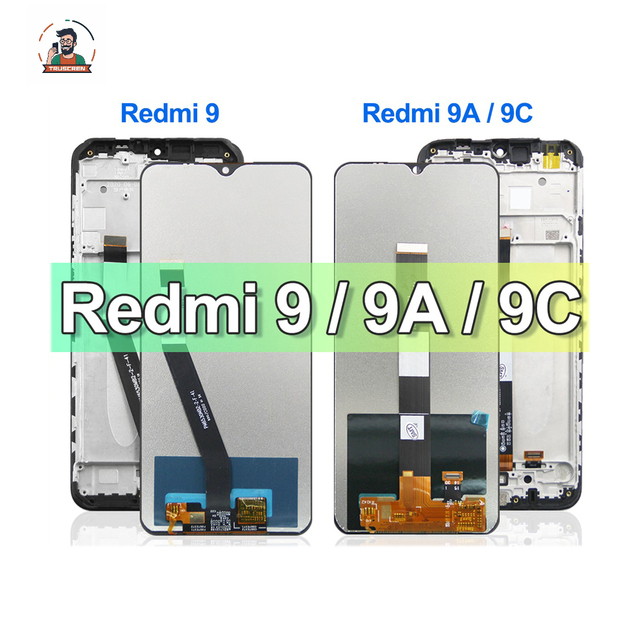 Lcd Screen for Redmi 9A Original Display for Xiaomi Redmi 7 8 8A 9 9A 9C 9T 10 Prime 10C Phone Touch Screens