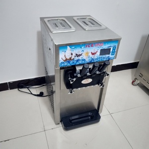 Machine à glaces italienne commerciale, petite machine à glaces dure de comptoir, de table, de bureau, pour la fabrication de glaces italiennes - Product Image 4