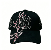 Casquette Muratrvis 100% Neuve Qualité Originale avec Logo Brodé 3D Fleur, Visière Courbe, 5 Panneaux, Code NFC du Fournisseur