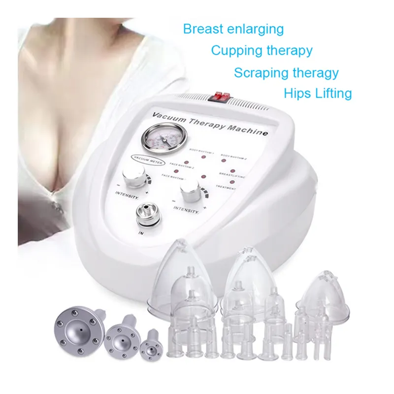 गर्म उत्पाद बहुक्रियाशील शरीर कपिंग स्लिमिंग वैक्यूम थेरेपी स्तन मालिश बट उठाने मशीन