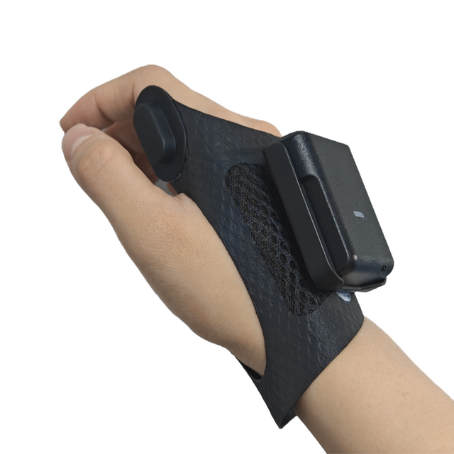Portable for Bluetooth 1D 2D Handfree Barcode Scanner Glove Wearable USB Interface for Warehouse Logistics Stock Management