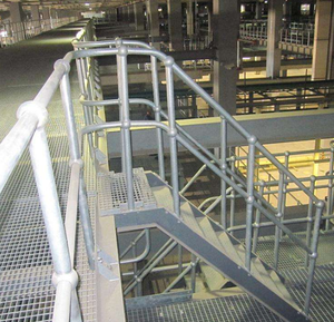 درابزين درج من الفولاذ المقاوم للصدأ من الفولاذ الكربوني للدرجات الخارجية المنخفضة - Product Image 1