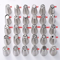 Benutzer definierte russische Cupcake Zuckerguss Rohrleitungen Tipps Set/Kuchen Sugar craft Dekorieren Tool Set