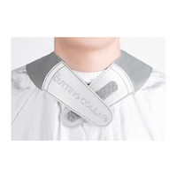 Châle professionnel en Silicone imperméable pour Salon de coiffure, collier de teinture pour cheveux, châle de barbier, coiffure pour barbier
