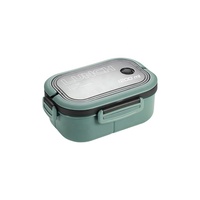 Boîte à bento double couche en PP de qualité alimentaire, épaisse, vente en gros OEM/ODM