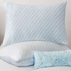 OEM Bamboo Viscose Cooling Gel Infused Shredded <b>Memory</b> Foam Sleeping Pillow for Back and Side Sleeper - Product Image 1