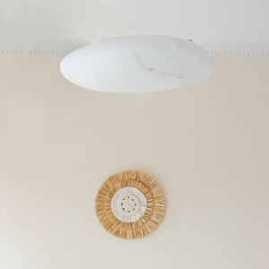 Luz de techo LED creativa en forma de huevo, diseño minimalista para dormitorio, pasillo, y Villa Hotel, fuente de alimentación de CA con Base metálica - Product Image 1