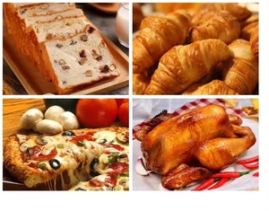 <span class=keywords><strong>Four</strong></span> à pizza et <span class=keywords><strong>pain</strong></span> <span class=keywords><strong>professionnel</strong></span> à convection 380V, idéal pour boulangeries et restaurants, pour la cuisson de farine, maïs, lait et noix. - Product Image 2