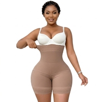 Best-seller transfrontalier : Culotte gainante post-partum taille haute, antibactérienne, antidérapante, effet lifting des fesses et amincissante pour le ventre