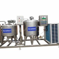 Automatique 100 200 300 500L Litre Lait Jus Pasteurisateur Machine à traire Traitement laitier Yaourt Équipement de production