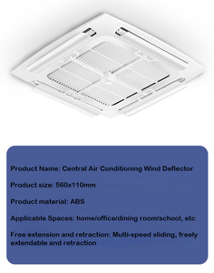 <span class=keywords><strong>Déflecteur</strong></span> de climatiseur central intégré télescopique réglable <span class=keywords><strong>plafond</strong></span> <span class=keywords><strong>climatisation</strong></span> pare-brise guide <span class=keywords><strong>d</strong></span>'<span class=keywords><strong>air</strong></span> <span class=keywords><strong>déflecteur</strong></span> de vent - Product Image 2