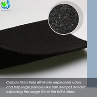 Filtre purificateur d'air HEPA personnalisé H13 True HEPA à charbon actif, filtration en 3 étapes, filtre à air propre, compatible avec Beurer