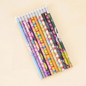 Lápices de Dibujos Animados HB Personalizados de Alta Calidad con Borradores, Útiles Escolares con Temática de Pascua - Product Image 1