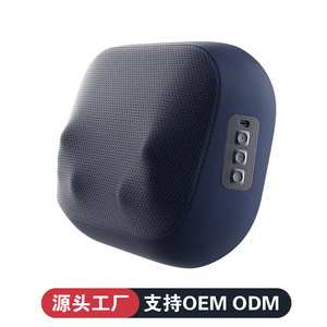 Massage Pillow M7 Rechargeable Hot Compress Massage Neck Waist Back Relief Dark Blue - Product Image 4