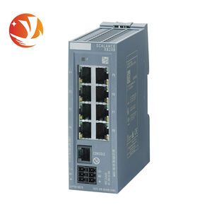 สวิตช์อีเธอร์เน็ตที่6GK5208-0BA00-2AB2 08-0BA00-2AB2 6GK52 Siemens ของแท้ของใหม่สวิตช์ควบคุมโปรแกรมได้ PLC 16 I/O - Product Image 1