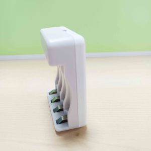 PUJIMAX LED Displays 4 Slots AAA AA <strong>Battery</strong> Charger <strong>1</strong>.2V <strong>Rechargeable</strong> <strong>Battery</strong> Charger Combo AAA AA NIMH <strong>Batteries</strong> With Charger - Product Image 4