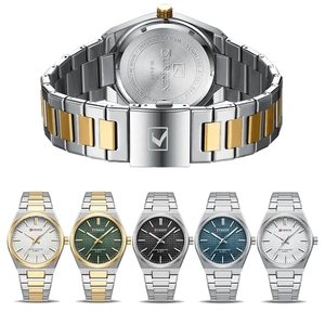 CURREN 8439 Orologi al Quarzo alla Moda per Uomo Design Semplice Impermeabile Cinturino in Acciaio Inossidabile Orologio da Polso Maschile per Tempo Libero e Affari - Product Image 2