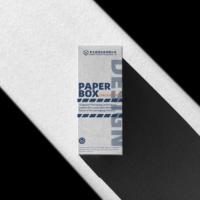 Boîte à parfum à fond auto-verrouillant, pliable, en carton blanc, boîtes d'emballage en papier personnalisées imprimées pour les soins de la peau