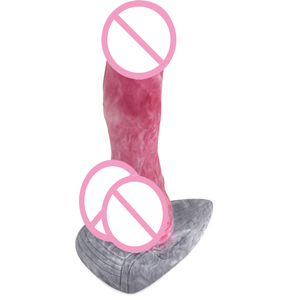 Nuevo Dildo Grande <span class=keywords><strong>de</strong></span> Silicona Impermeable con Forma <span class=keywords><strong>de</strong></span> Pene <span class=keywords><strong>de</strong></span> Perro Policía, Colorido, para Masturbación Femenina, Sensación Realista - Product Image 4