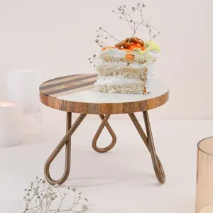 High Demand Metal and <b>Silicone</b> Maze Cake Stand for Wedding and Party <b>Baking</b> Wholesale Price Convergence Cake Tool - Product Image 2