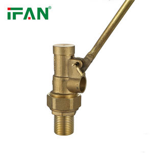 IFAN 1/2 "3/4" válvula de flotador de cisterna de plástico de cobre válvula de flotador personalizada para tanque de agua - Product Image 2