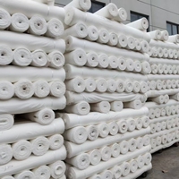 Tissu taffetas léger 75D 190T respirant à séchage rapide, tissage croisé, 100% polyester pour doublure de manteau et veste, vente en gros usine