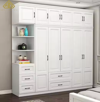 Nouvelle mode de mobilier moderne pour chambre à coucher avec porte armoire coulissante en bois organisateur design vêtements armoire pour meubles de maison