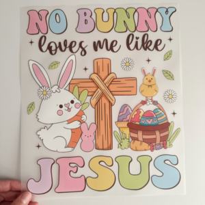 Hot Selling Easter DTF Transfer Bunny Screen <b>Print</b> Heat Transfer <b>Iron</b> <b>on</b> Stickers Printing Dtf Heat Transfer for Clothing - Product Image 3
