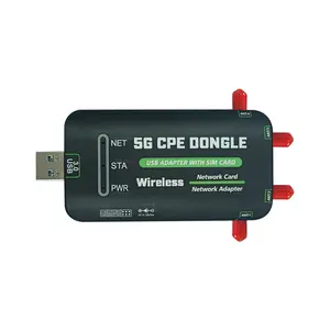 New 5G CPE 5G Dongle with SIM8202G/RM520N-GL/RM502Q-GL module external Antenna USB Dongle
