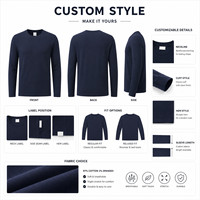 Felpa con Logo Personalizzato Stampato, Ricamo 3D, Collo Tondo, 97% Cotone 3% Spandex, 320g, Ecologica, Invernale, ad Asciugatura Rapida