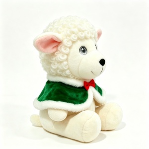 Peluche de oveja personalizado, Cordero de peluche, Lindo ovejón de peluche, Muñeco de oveja sentado - Product Image 3