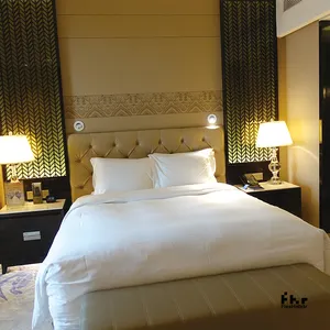 원스톱 가구 공급 업체 해외 프로젝트 모던 스타일 침실 가구 세트 5 성급 럭셔리 호텔 아파트