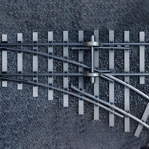 Manche de déviation ferroviaire de précision BS 1/16 1/20 pour voie ferrée industrielle de transport lourd - Product Image 2