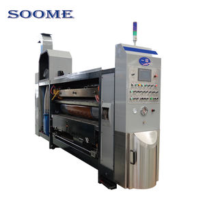 Alta definitivo kiwi/banana/durian/jack caja de fruta de impresión flexográfica corrugado que hace la máquina - Product Image 3