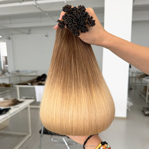 Extensiones de Cabello Humano Remy K-Tip 100% Naturales de Doble Grosor, Extensiones de Cabello Liso K-Tip, Venta al por Mayor 2026 - Product Image 3