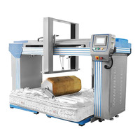 Testeur complet de roulement de matelas de haute précision Testeur de dureté de pression de bord roulant de matelas horizontal trois en un