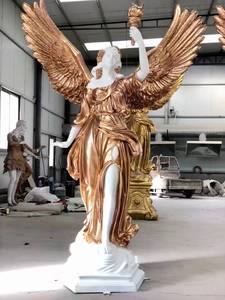 Decoración cuadrada, artesanía <span class=keywords><strong>de</strong></span> resina europea, figuras <span class=keywords><strong>de</strong></span> diosa <span class=keywords><strong>de</strong></span> la Victoria, escultura, estatua clásica <span class=keywords><strong>de</strong></span> <span class=keywords><strong>mujer</strong></span> - Product Image 6