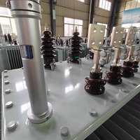 Transformateur immergé dans l'huile triphasé S20 1600 kVA 35 kV 50/60 Hz, équipement d'alimentation industriel intérieur pour usine et exploitation minière