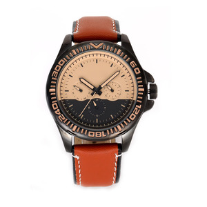 <span class=keywords><strong>Best</strong></span> Brand Herren Ledergürtel Armbanduhren Einfaches antikes Design Hochwertiges teures Geschenkset Original Zifferblatt Fenster Kristall - Product Image 1