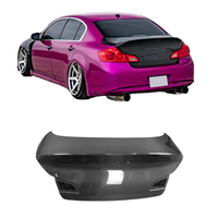 Coffre arrière en fibre de carbone pour Infiniti G37 4 portes 2007-2014, kit carrosserie, accessoires de voiture légers