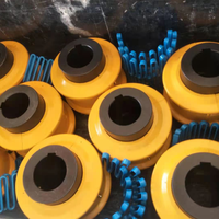 Couplage à ressort universel en acier flexible haute résistance, amortisseur de chocs élastique pour machines industrielles OEM 100 Nm alésage 20 mm