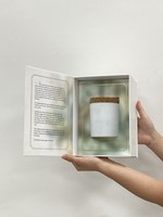 Ensemble de bougies parfumées personnalisées imprimées sur mesure, coffret cadeau d'anniversaire de luxe, boîtes en papier pour bougies avec aimant