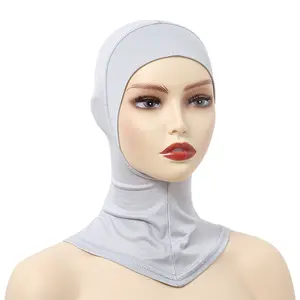 Top Brand Hot Selling Muslim Women Scarf Students Hijab Islamic Head Cover Swim Sports Hijab Hat Active Inner Hat