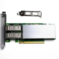 Adaptador de red Ethernet de doble puerto PCI Express 4,0x16 Intel 2 100Gb Gigabit Computadora de escritorio Certificación ROHS