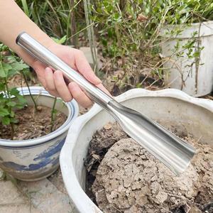 Pelle pointue en acier inoxydable pour pots de fleurs domestiques, ameublissement du sol, récolte de légumes sauvages, <span class=keywords><strong>ail</strong></span> - Product Image 6