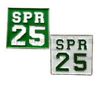 Desain Kustom Terbaru 2026 Bros Pin Persegi 1 Inci dari Paduan Logam Berlapis untuk Persatuan Mahasiswi Yunani Delta DST Ak ZPB Sgrho JJ, Hadiah Pernikahan untuk Pesta